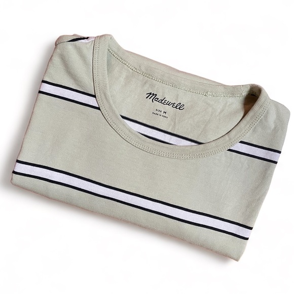 Madewell Mint Green Oversized Cotton Tshirt - Picture 5 of 6